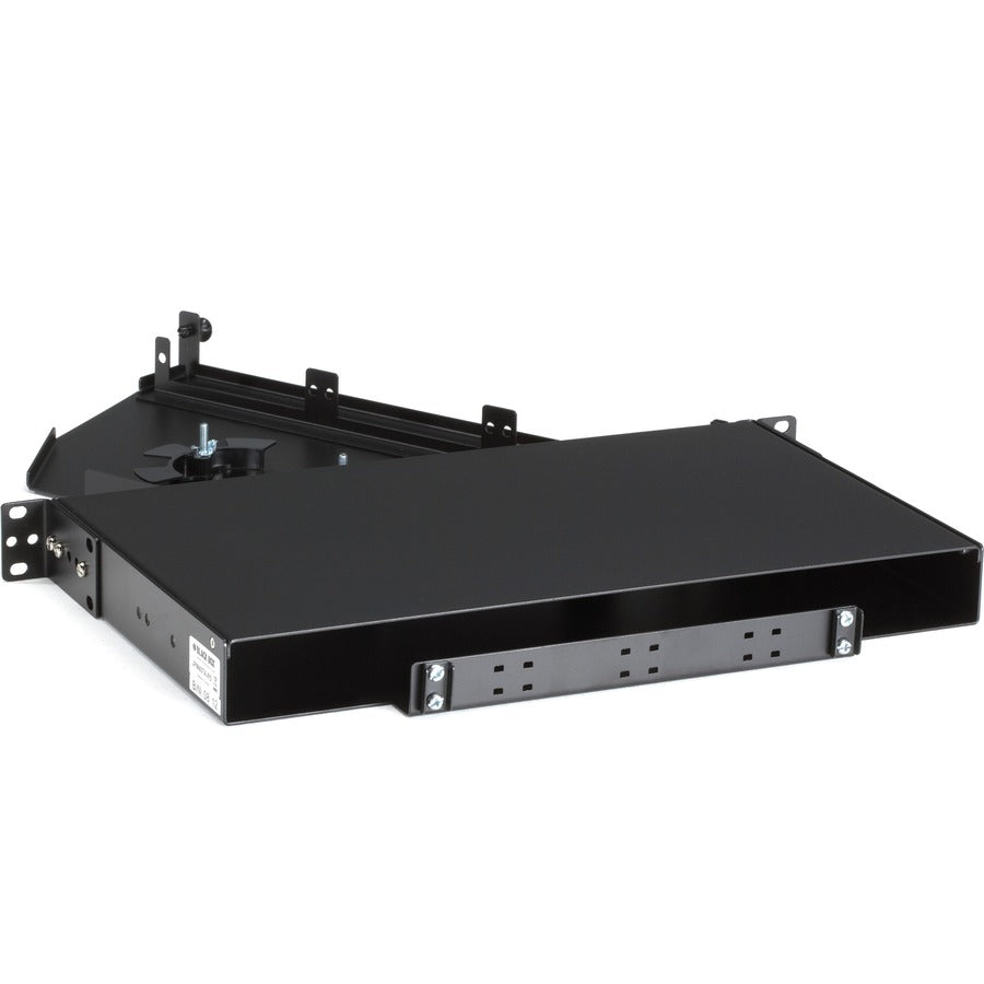 Black Box Rackmount Fiber Shelf, 1U, 3-Adapter Panel