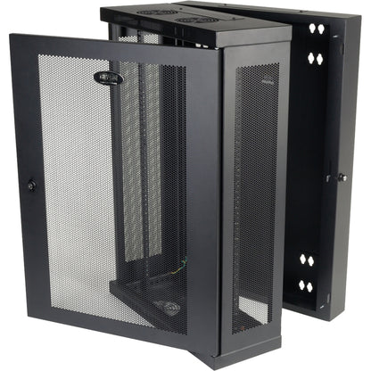 Tripp Lite 18U Wall Mount Rack Enclosure Server Cabinet Hinged Wallmount 13" Depth