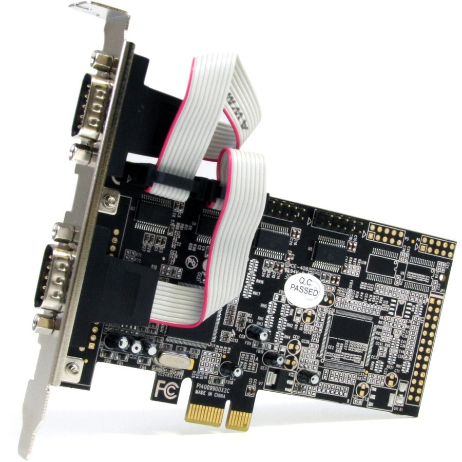 StarTech.com StarTech.com 4 Port PCIe Serial Adapter Card with 16550