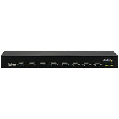 StarTech.com USB to Serial Hub - 8 Port - COM Port Retention - Rack Mount and Daisy Chainable - FTDI USB to RS232 Hub