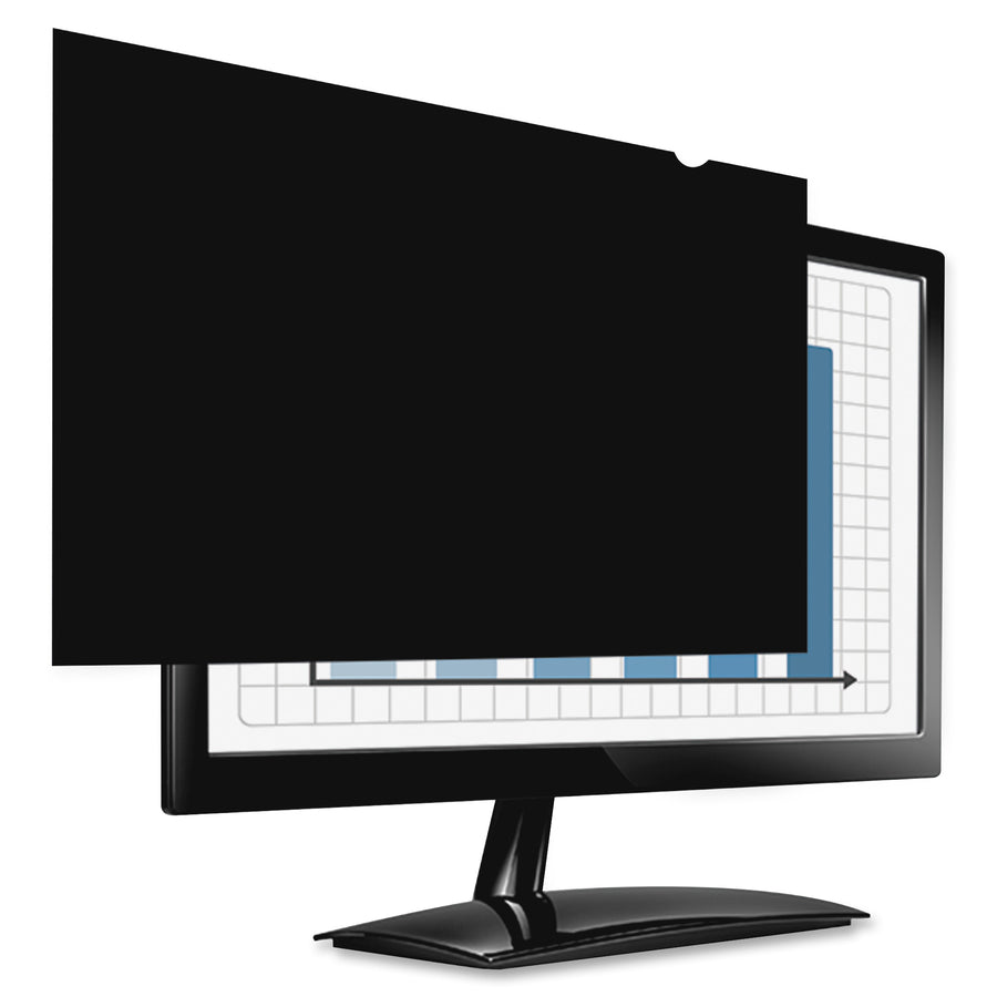 Fellowes PrivaScreen&trade; Blackout Privacy Filter - 27.0" Wide
