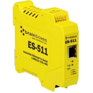 Brainboxes Industrial Ethernet to Serial 1xRS232/422/485