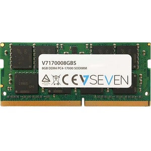 V7 8GB DDR4 PC4-17000 - 2133Mhz SO DIMM Notebook Memory Module - V7170008GBS