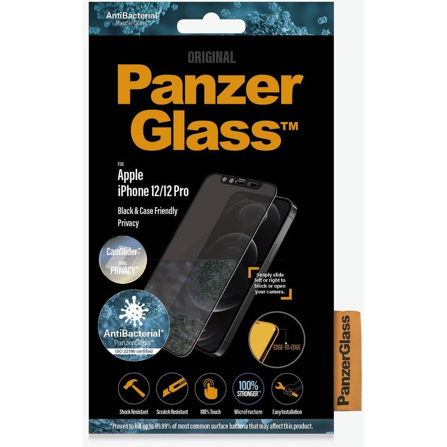 PanzerGlass Original Privacy Screen Protector Black, Crystal Clear