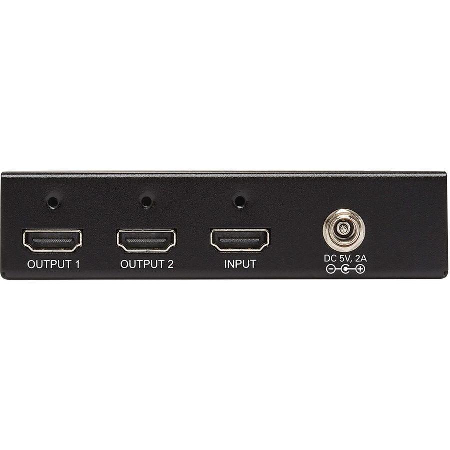Tripp Lite HDMI Splitter 2-Port 4K @ 60Hz Multi-Resolution Support HDR TAA