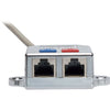 Tripp Lite 2-to-1 RJ45 Splitter Adapter Cable, 10/100 Ethernet Cat5/Cat5e (M/2xF), 0.5 ft