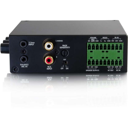 C2G 25/70V 50W Audio Amplifier - Plenum Rated