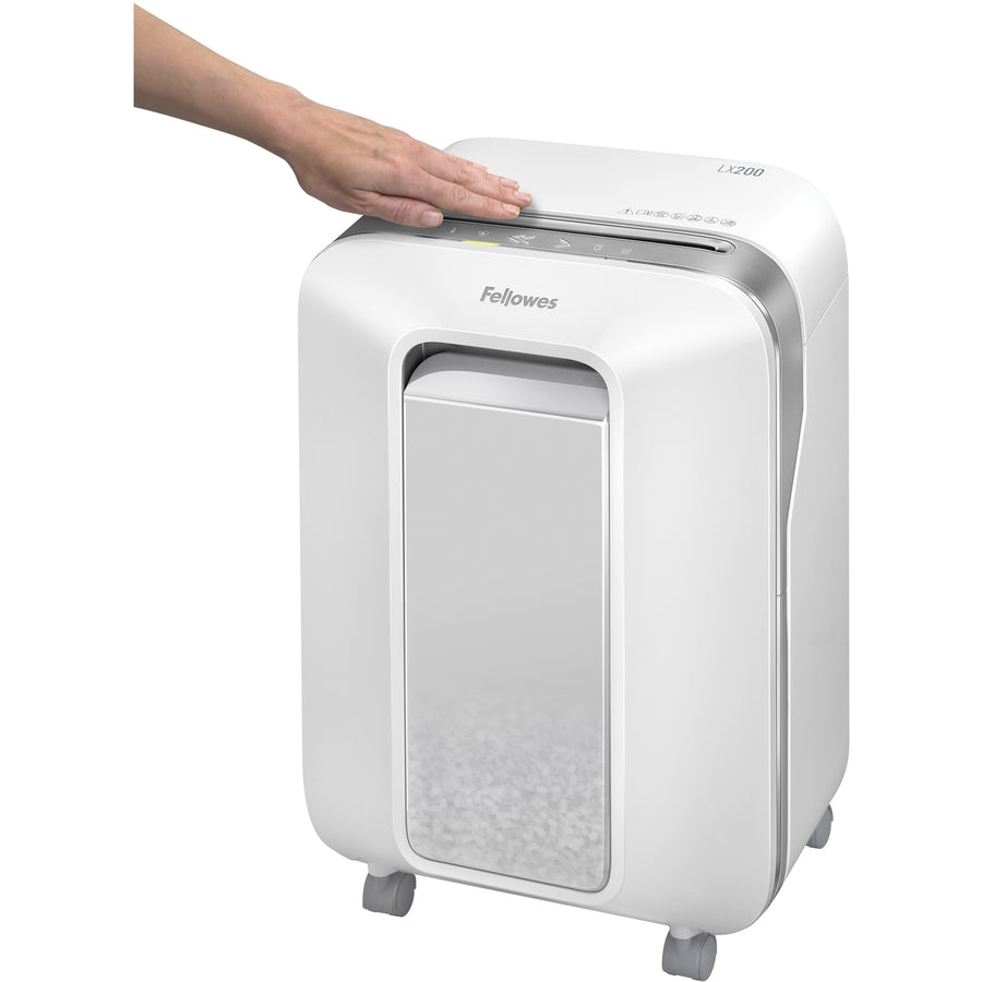 Fellowes Powershred&reg; LX200 Micro-Cut Shredder (White)