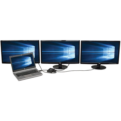 Tripp Lite 3-Port DisplayPort to HDMI Multi Stream Transport Hub MST 4Kx2K@24/30Hz