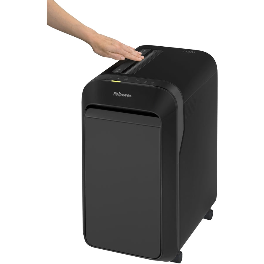 Fellowes Powershred&reg; LX220 Micro-Cut Shredder (Black)