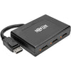 Tripp Lite 3-Port DisplayPort 1.2 Multi-Stream Transport (MST) Hub 4K x 2K