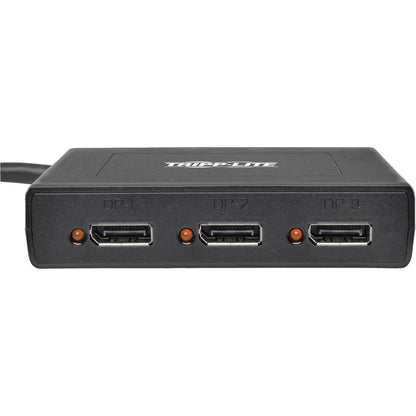 Tripp Lite 3-Port DisplayPort 1.2 Multi-Stream Transport (MST) Hub 4K x 2K