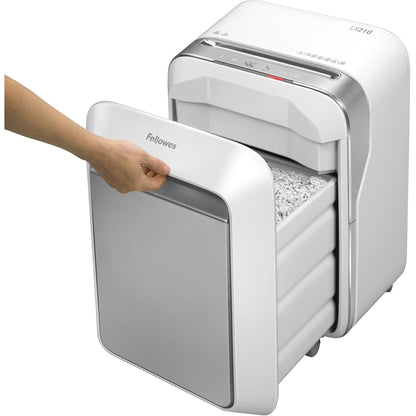 Fellowes Powershred&reg; LX210 Micro-Cut Shredder (White)