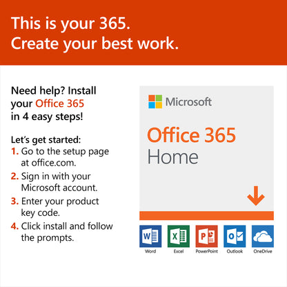 Microsoft 365 Family - Subscription License - 6 People - 12 Month