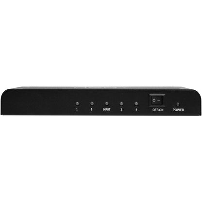 4XEM 4 Port high speed HDMI video splitter fully supporting 1080p, 3D for Blu-Ray, gaming consoles and all other HDMI compatible devices