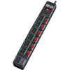 Tripp Lite Eco Surge Protector Power Strip Green 7-Outlet 6ft Cord, Black