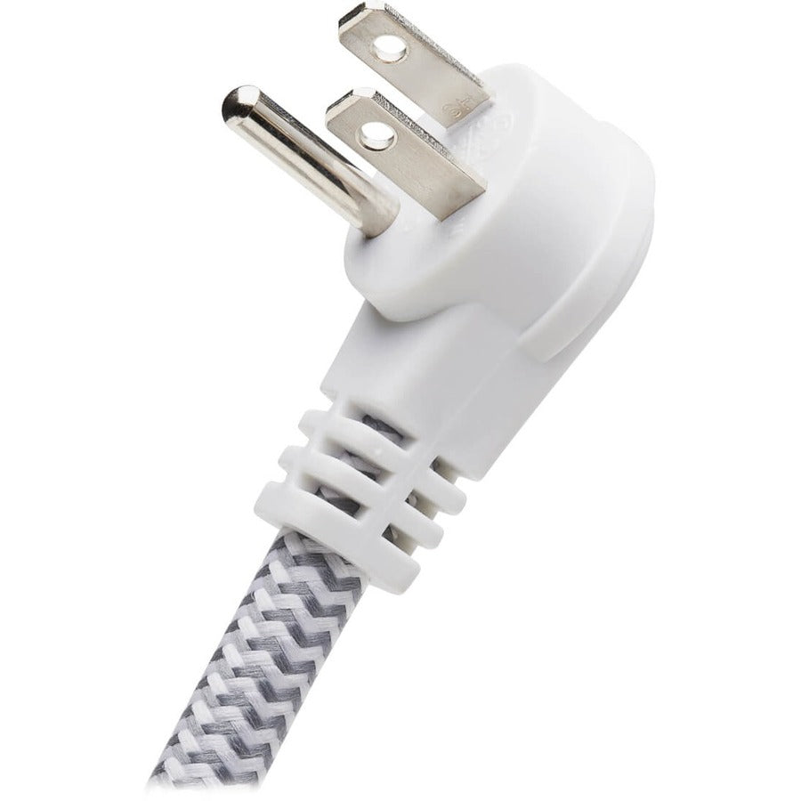 Tripp Lite Surge Protector Tower 5-Outlet 3 USB Ports 6ft Cord 5-15P White