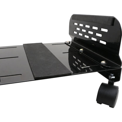 SYBA Steel PC Stand for ATX Case with Adj. Width with Caster Wheels