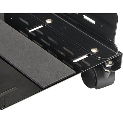 SYBA Steel PC Stand for ATX Case with Adj. Width with Caster Wheels