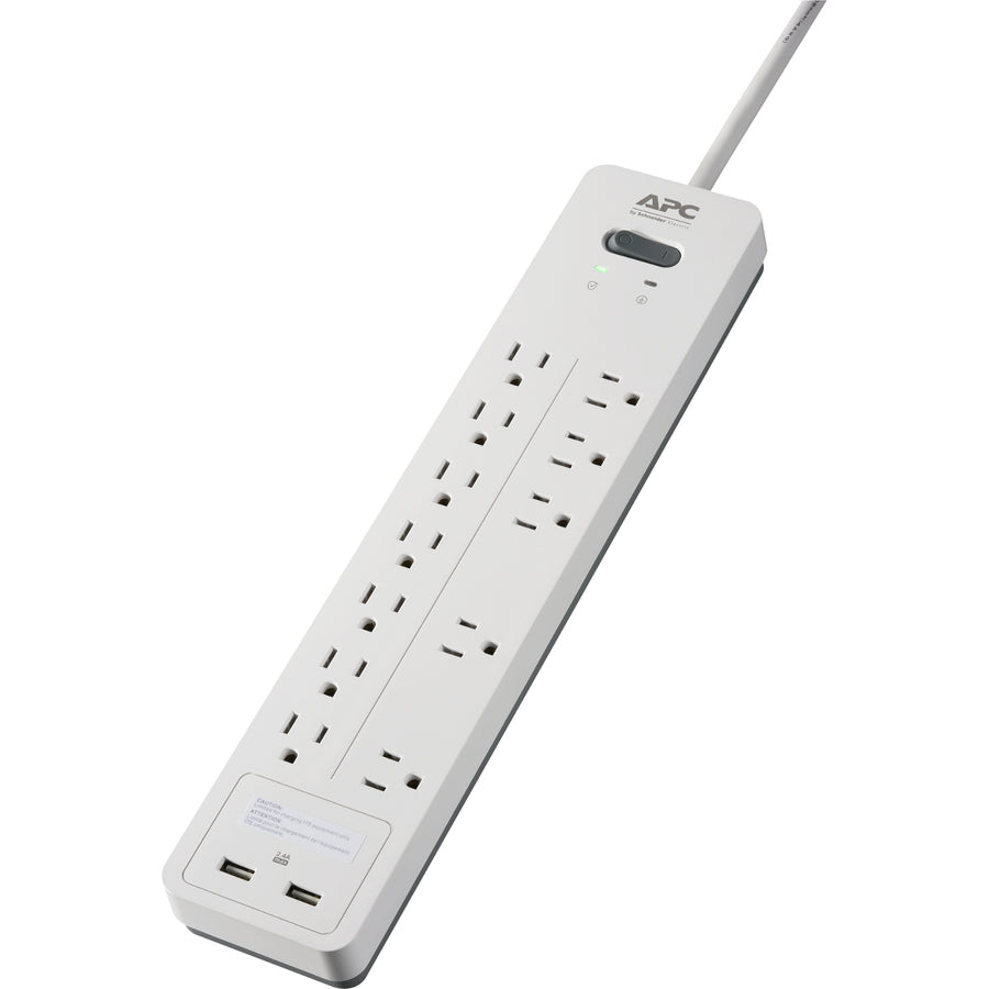 APC by Schneider Electric SurgeArrest Home/Office 12-Outlet Surge Suppressor/Protector
