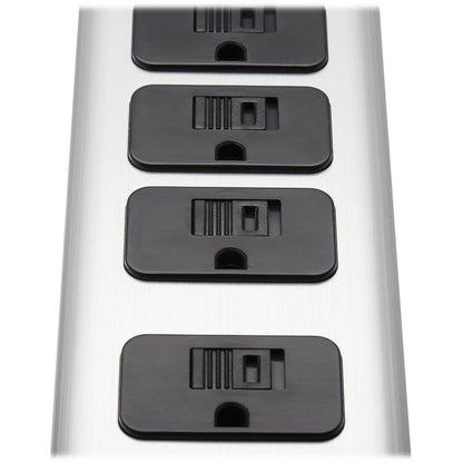 Tripp Lite Surge Protector Power Strip 5-Outlet Metal with USB-A & USB C Charging