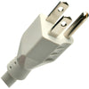 Tripp Lite Surge Protector Power Strip TL P74 R 120V Rt Angle 7 Outlet 4' Cord