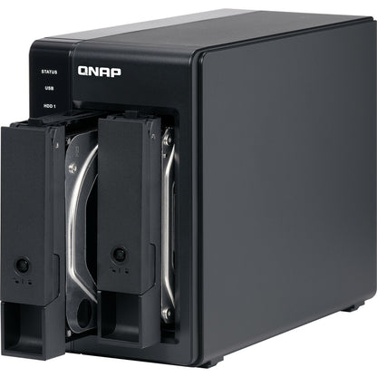 QNAP 2 Bay USB Type-C Direct Attached Storage with Hardware RAID