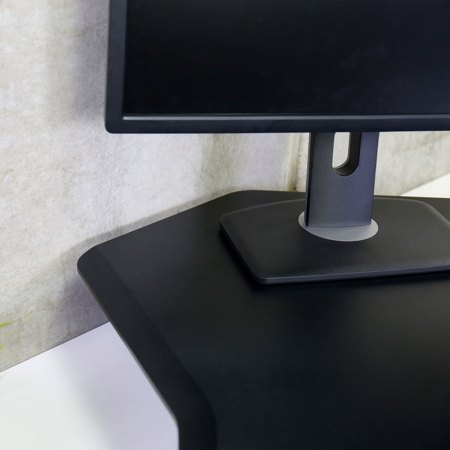 Workfit corner standing desk converter discount