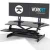 Ergotron WorkFit Corner Standing Desk Converter