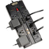 Tripp Lite Surge Protector 120V 12 Outlet RJ11 RJ45 Coax 8' Crd 2880 Joule
