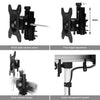 SIIG Easy-Adjust Dual Monitor Desk Stand - 13" to 27"