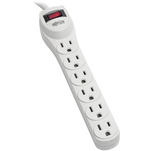 Tripp Lite Surge Protector Power Strip 120V 6 Outlet 2' Cord 180 Joule