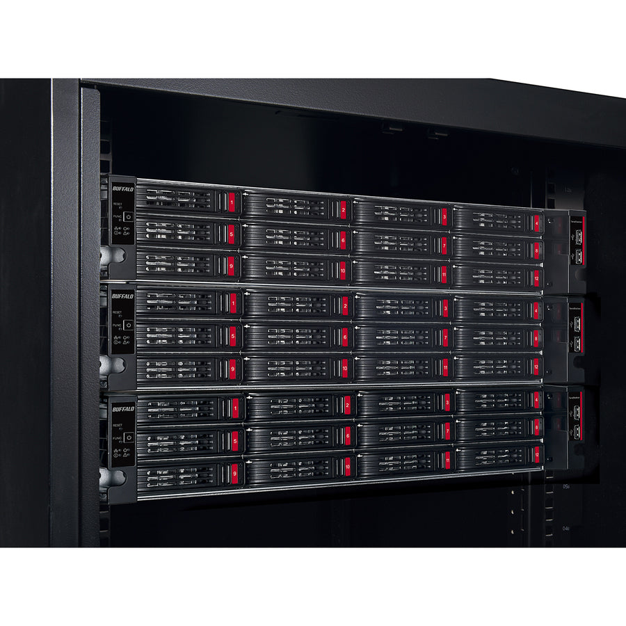 Buffalo TeraStation 51210RH Rackmount 32TB NAS Hard Drives Included
