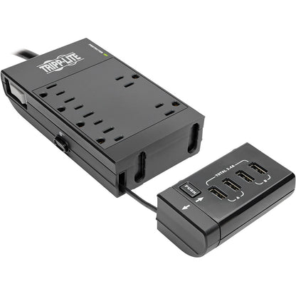 Tripp Lite Surge Protector Power Strip 6-Outlet w/4 USB Charging/Sync Ports