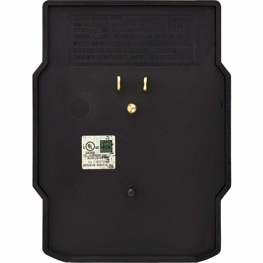 Tripp Lite Surge Protector Wallmount Direct Plug In 120V 6 Outlet 540 Joules Black