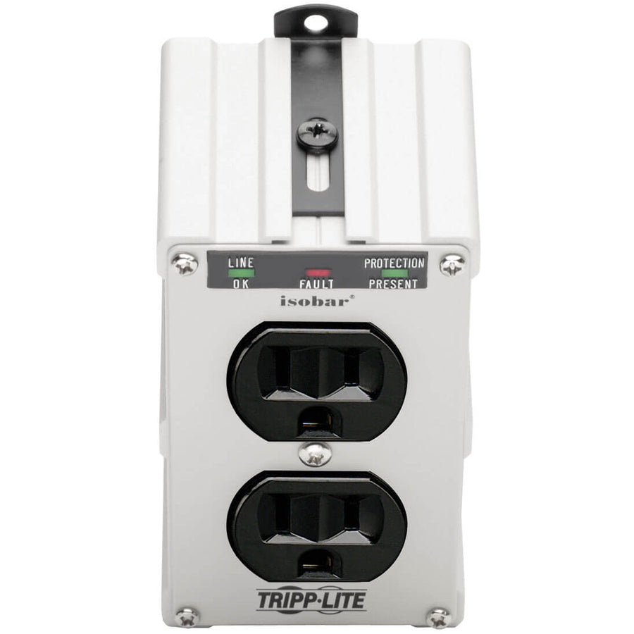 Tripp Lite Isobar Surge Protector Wallmount Direct Plug In 2 Outlet 1410 J