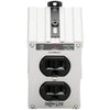 Tripp Lite Isobar Surge Protector Wallmount Direct Plug In 2 Outlet 1410 J