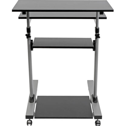 Tripp Lite Rolling Standing Desk/Workstation on Wheels, Height Adjustable, Mobile