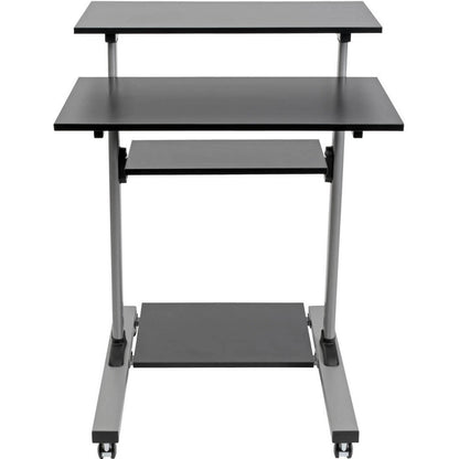 Tripp Lite Rolling Standing Desk/Workstation on Wheels, Height Adjustable, Mobile