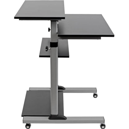 Tripp Lite Rolling Standing Desk/Workstation on Wheels, Height Adjustable, Mobile