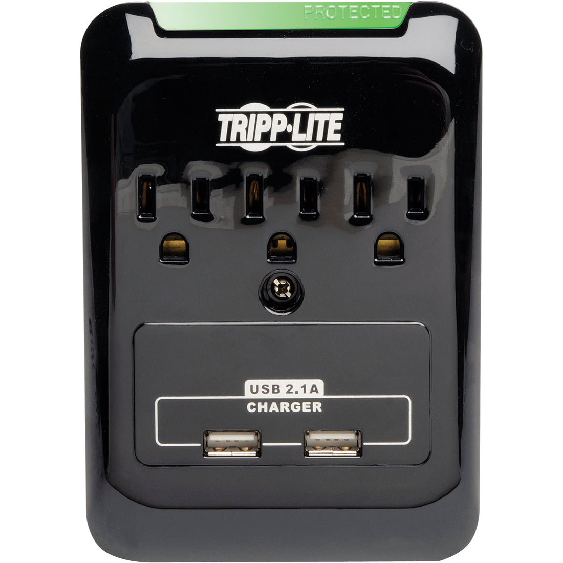Tripp Lite Surge 3 Outlet 120V USB Charger Tablet Smartphone Ipad Iphone