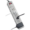 Tripp Lite Surge Protector Power Strip 120V Right Angle 6 Outlet Metal 6' Cord
