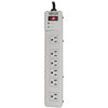 Tripp Lite Surge Protector Power Strip 120V Right Angle 6 Outlet Metal 6' Cord