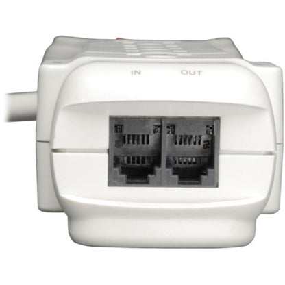 Tripp Lite Surge Protector Power Strip 120V 7 Outlet RJ11 6' Cord 1080 Joules