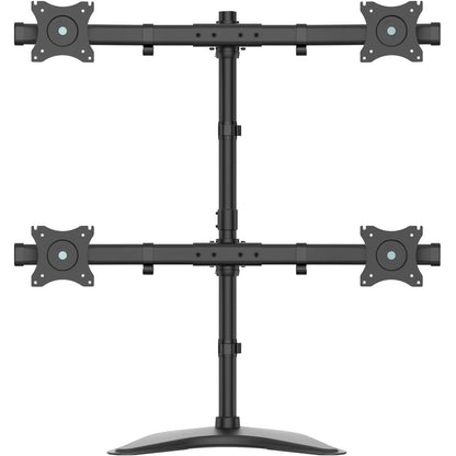 Tripp Lite TV Desk Mount Monitor Stand Quad-Display Swivel Tilt for 13-27in Flat Screen Displays