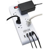 Tripp Lite TLP64USBRA15 6-Outlet Surge Suppressor/Protector