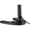 Atdec triple monitor desk mount with a freestanding base - Loads up to 17.6lb - VESA 75x75, 100x100