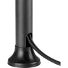 Atdec triple monitor desk mount with a freestanding base - Loads up to 17.6lb - VESA 75x75, 100x100