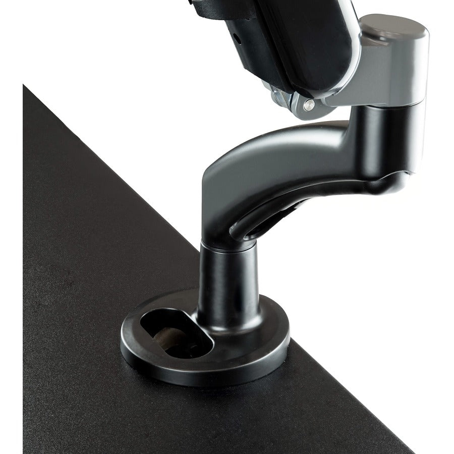 StarTech.com Sit-Stand Desk Converter with Monitor Arm - Up to 26" Monitor - 35" Wide Work Surface - Height Adjustable Standing Desk Converter