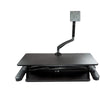 StarTech.com Sit-Stand Desk Converter with Monitor Arm - Up to 26" Monitor - 35" Wide Work Surface - Height Adjustable Standing Desk Converter